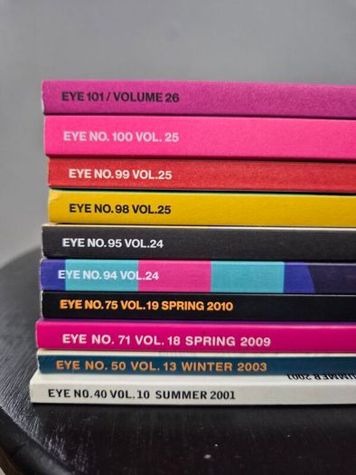 Eye Magazine Bundle  10 Issues Graphic Design, Typography And Visual Culture