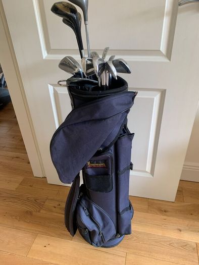 Golf Bag with Clubs Set