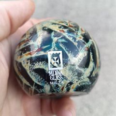 Signed Mdina Paperweight