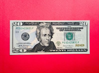 Usa  20. Dollars   2017 Letter  ( C 3  )   PHILADELPHIA  ( Uncirculated )