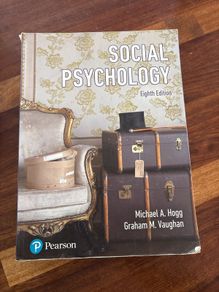 Social Psychology 8th Edition