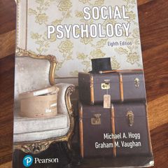 Social Psychology 8th Edition