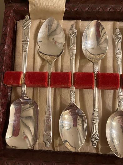 Silver Apostle Spoons EPNS