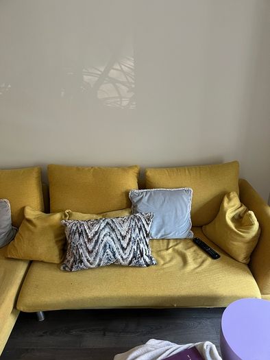 L-shaped sofa