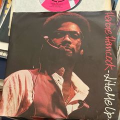 Herbie Hancock Lite Me Up 1982 CBS A2222 7 Inch Vinyl Record 45rpm