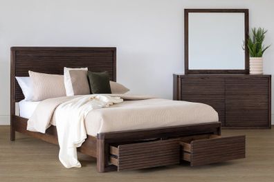 New Harvey Normans 5ft Brunswick Storage bedframe