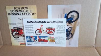 Honda 50 70 90 classic bike reproduction media posters