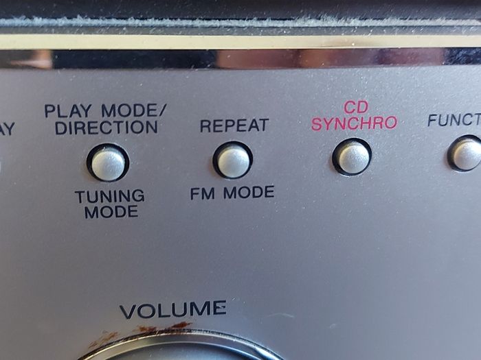 Sony Micro Hi-Fi Component System, Model CMT-CPX1, Radio, CD, Tape and Mini Disc, everything working fine except for the Tape Deck