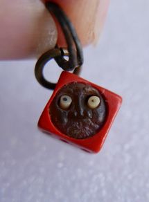 Vintage Cracker Jack 1930s KOBE Charm Barrel made in Japan