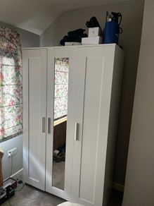 ikea brimes wardrobe