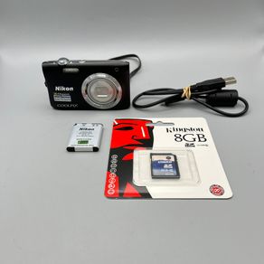 Nikon Coolpix S2900 20.1MP Digital Camera Black - Full Kit