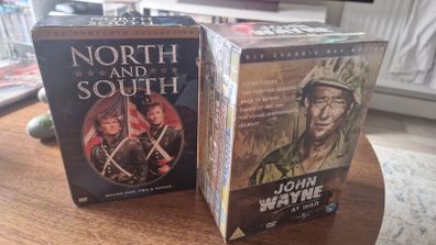 North and South Boxset & John Wayne at War