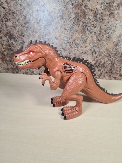 Dragon I Toys Mighty T Rex Dinosaur Electronic Walking Toy Action Figure With Sounds