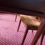 Mahogany Dining Table Extendable 155 x 90cm (L 194 x W  90cm with leaf)  Mahogany Image 7
