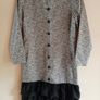 vintage designer dress 65% wool Image 2