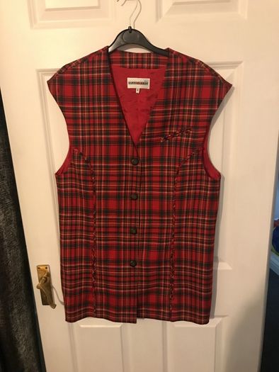 vintage sleeveless blazer