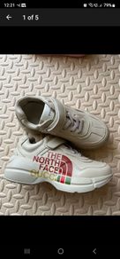 New Gucci style leather sneakers size29