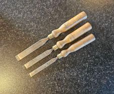 3 Mawhood chisels