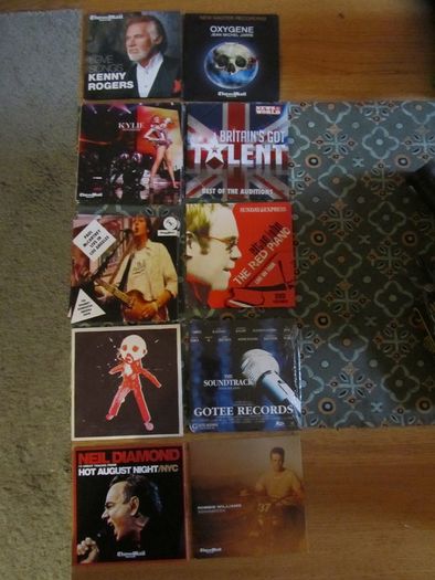 Box of 291 Promo CDs