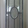 Antique Stunning Leaded Stained Glass Window Art  40,5" x 9" Image 2