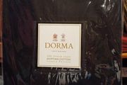 New Dorma Black Superking Base Valance