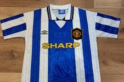 Manchester United 1994-1996 Third Retro Remake Shirt - Sharp