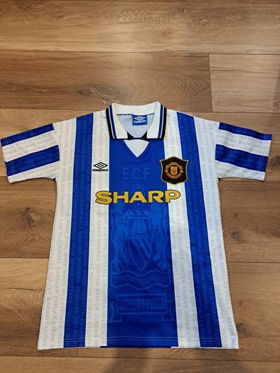 Manchester United 1994-1996 Third Retro Remake Shirt - Sharp