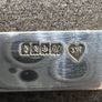 Antique A set of sterling silver and mother of pearl fruit knives and forks Image 4