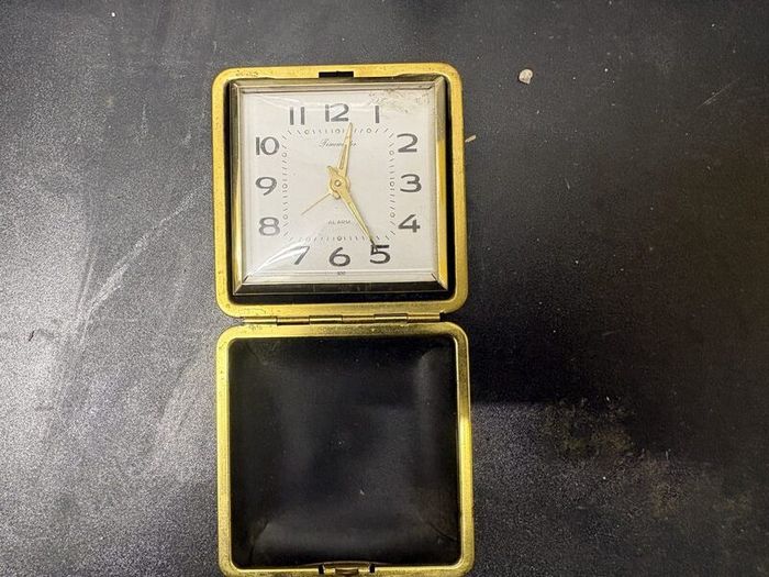 Vintage Timemaster Wind-Up Travel Alarm Clock
