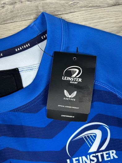 New Castore Leinster Rugby Player Issue Jersey Shirt Mens Large Tight Fit