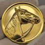 Leopardstown Centenary 1888-1988 Commemorative Gold Colour Medal in Presentation Box Image 2