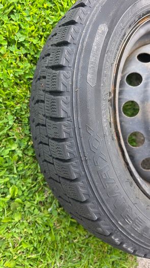 2 good condition tyres with wheels 14inch