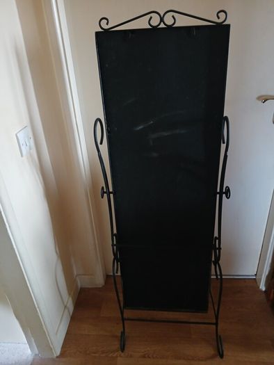 Beveled Glass Standing Mirror