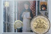 Vatican 2 Euro Brilliant Uncirculated Coin 2024 - 750th anniversary of the death of St.Thomas Aquinas (Special Packaging)