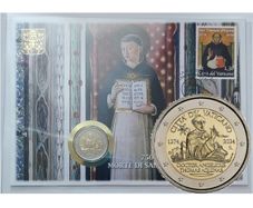 Vatican 2 Euro Brilliant Uncirculated Coin 2024 - 750th anniversary of the death of St.Thomas Aquinas (Special Packaging)