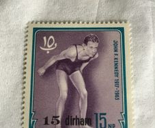 JF Kennedy stamp