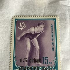 JF Kennedy stamp