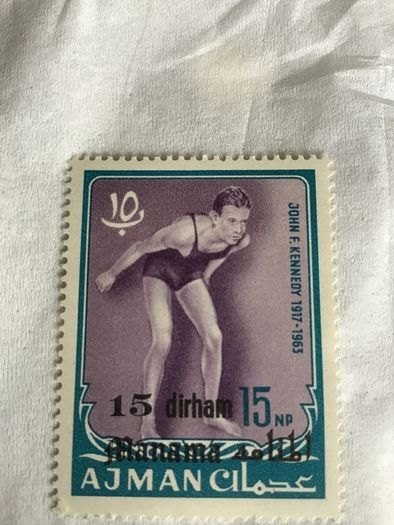 JF Kennedy stamp