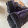 Ladies Leather lined Purple/Pink Glives Medium Image 5