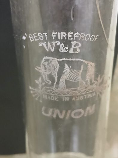 Vintage Oil Lamp Chimney