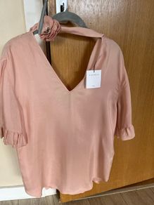 Sandro blush   blouse size 1 . Uk S 8-10
