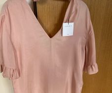 Sandro blush   blouse size 1 . Uk S 8-10