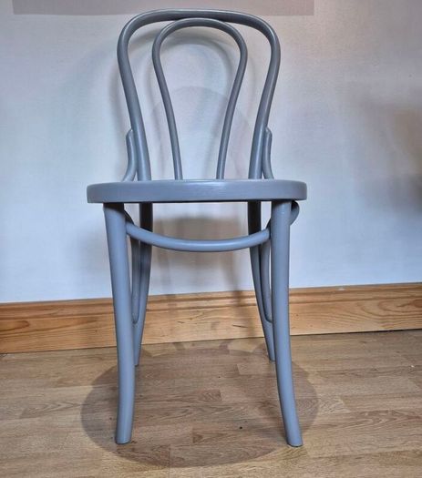 Classic Thonet No. 18 Style Bistro Chairs Slate Grey