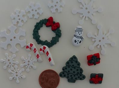 Christmas Button Pack