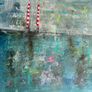 Original Art Irish Art Original Seascape Poolbeg Chimneys Dublin aesthetic Image 8