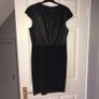 Theory Black Leather Dress Image 2