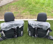 Rear folding seats
