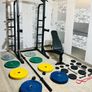 Half Rack Olympic Weights Barbell Dumbbells Image 3