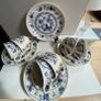 Fabulous Blue onion Ironstone  19 piece tea set Image 2