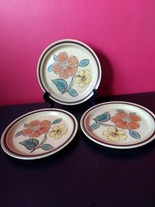 Arklow Erin Stone "Antigua" 3x  side plates
